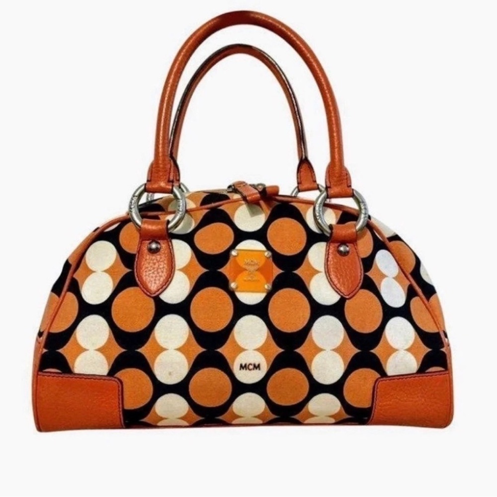 Vintage MCM Authentic RARE Orange